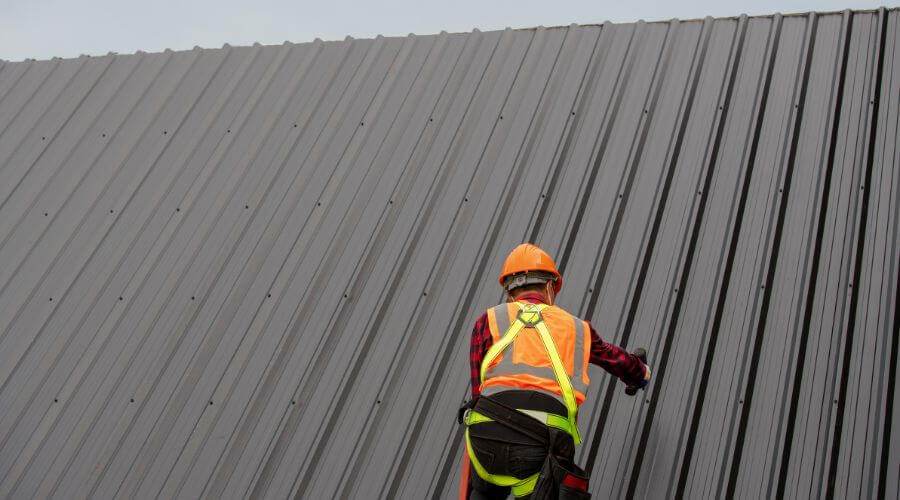 Professional metal roof installation services in Blocksburg, CA